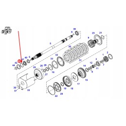 015149020031 gearbox spacer