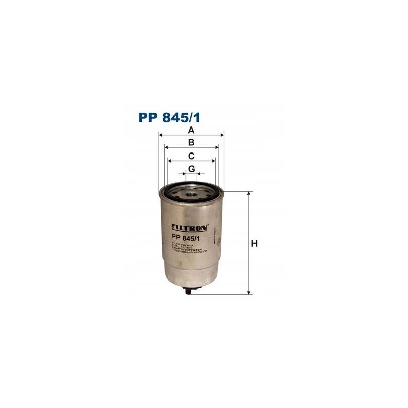 Filtron pp 845 1 fuel filter