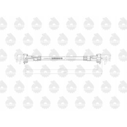 Hour meter cable l 2010mm c 385 6