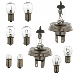 Set of bulbs for h 4 ursus c 330 c 328 lamps