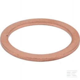 Copper washer 21x27x1 5