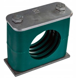 Complete single pipe clamp 40mm