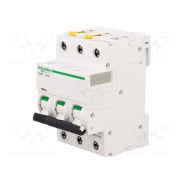 1 pcs x SCHNEIDER ELECTRIC - A9F04320 - Circuit breaker, 400VAC, Inom: 20A, Poles: 3, Charact: C, 6kA, IP20