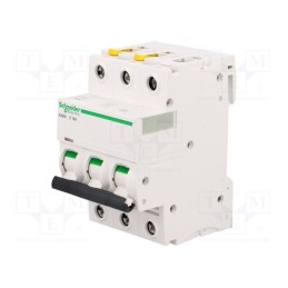 1 pcs x SCHNEIDER ELECTRIC - A9F04316 - Circuit breaker, 400VAC, Inom: 16A, Poles: 3, Charact: C, 6kA, IP20