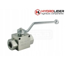 Manual ball valve 2 2 threads 1 2 70l min 500bar