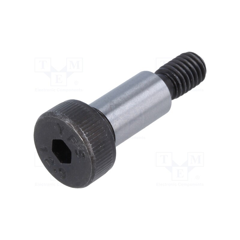 1 pcs x ELESA+GANTER - ISO 7379-8-M6-16 - Shoulder screw, steel, M6, 1, Thread len: 11mm, hex key, HEX 4mm