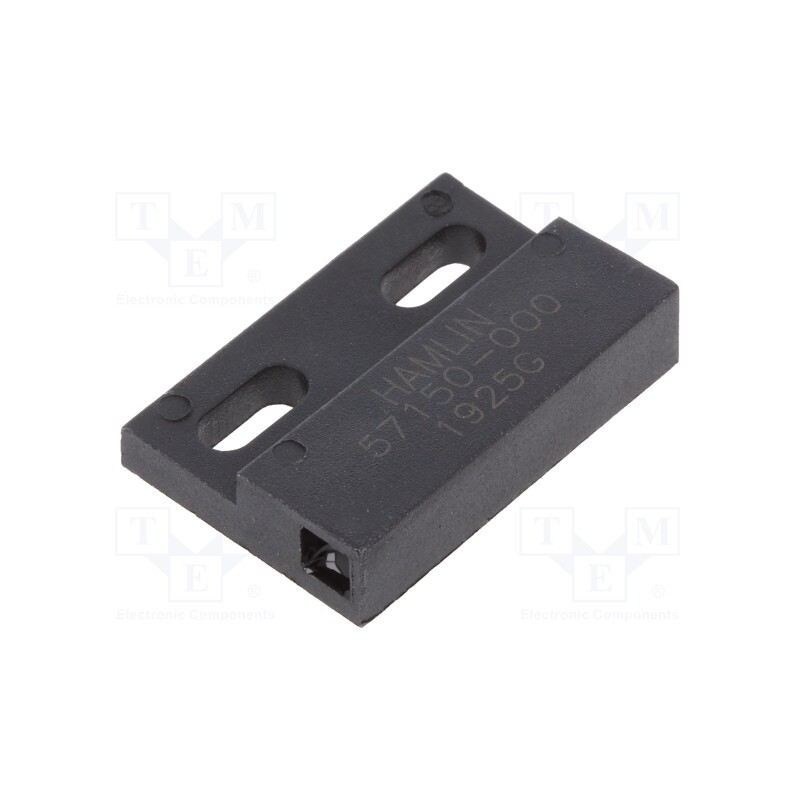 1 pcs x LITTELFUSE - 57150-000 - Magnet: permanent, 28.57x14.28x6.35mm, AlNiCo-5