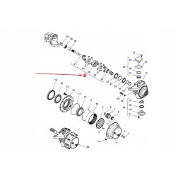 7350661503 front axle joint set