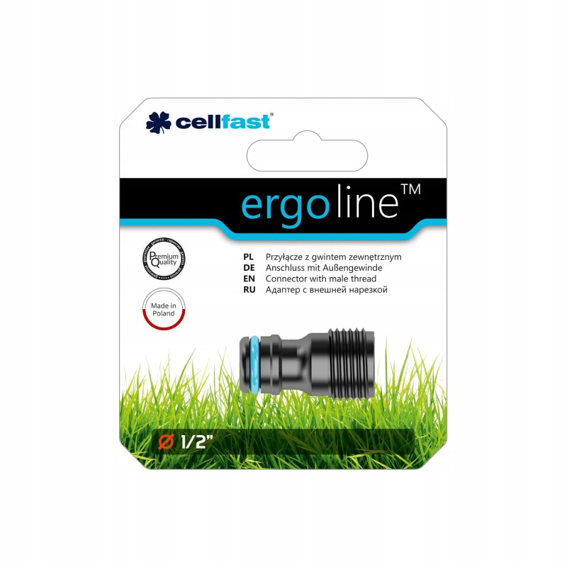 Connection with male thread ergo 1 2