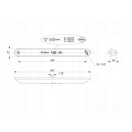 Braking position lamp LED lamps 12 24v additional