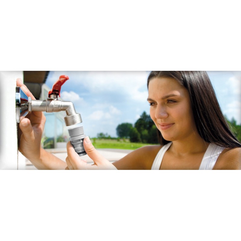 Connection with ideal male thread 1