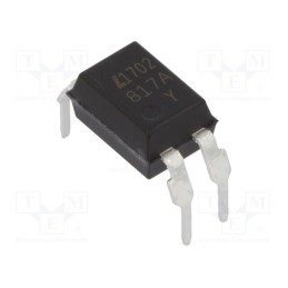 4 pcs x LITEON - LTV-817M-A - Optocoupler, THT, Ch: 1, OUT: transistor, Uinsul: 5kV, Uce: 35V, DIP4