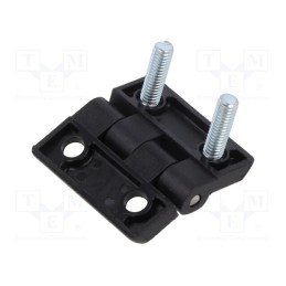 1 pcs x ROZTOCZE - 3.ZN30.103 - Hinge, Width: 30mm, zinc-plated steel, H: 30mm, Holes no: 4