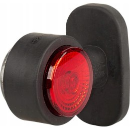 Round LED marker lamp 12 24v, screw-on