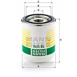 Mann filter tb1374x air dryer filter