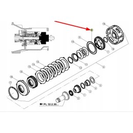 0010536831 lip seal for reverse basket