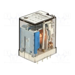 1 pcs x FINDER - 55.13.9.012.0000 - Relay: electromagnetic, 3PDT, 12VDC, industrial, Series: 55.13