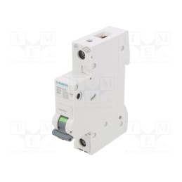 1 pcs x SIEMENS - 5SL6125-6 - Circuit breaker, 230VAC, Inom: 25A, Poles: 1, Charact: B, 6kA, IP20