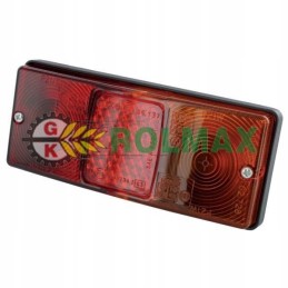 Rear lamp 160x67mm cobo 027280000