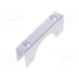 1 pcs x DROMET - ŁC.6.43 (1 1/4') - Mounting coupler, steel, zinc, u-bolt