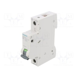 1 pcs x SIEMENS - 5SL6120-6 - Circuit breaker, 230VAC, Inom: 20A, Poles: 1, Charact: B, 6kA, IP20