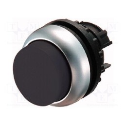 1 pcs x EATON ELECTRIC - M22-DH-S - Switch: push-button, 22mm, Stabl.pos: 1, black, none, IP67, Pos: 2