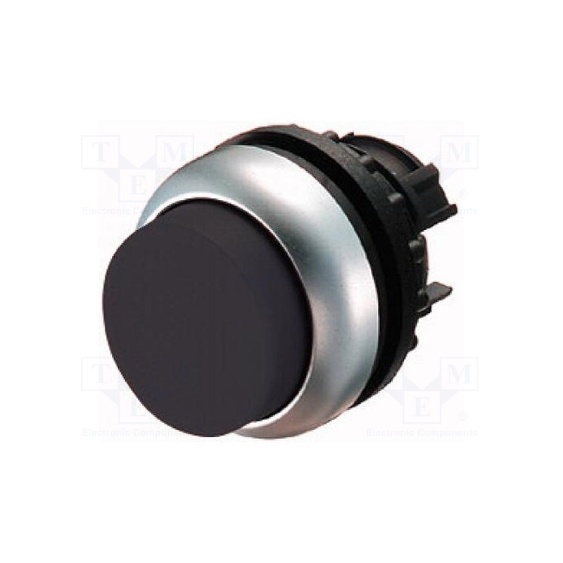 1 pcs x EATON ELECTRIC - M22-DH-S - Switch: push-button, 22mm, Stabl.pos: 1, black, none, IP67, Pos: 2