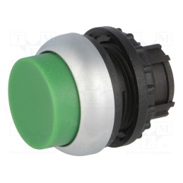1 pcs x EATON ELECTRIC - M22-DH-G - Switch: push-button, 22mm, Stabl.pos: 1, green, none, IP67, Pos: 2