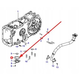 1660551m2 sealing washer