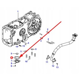 1660551m2 sealing washer