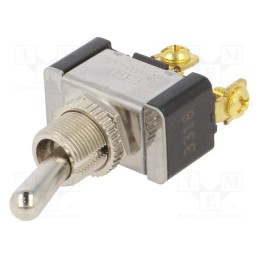 1 pcs x SWITCH COMPONENTS - TA2-1B-DC-6 - Switch: toggle, Pos: 2, SPST, OFF-(ON), 21A/14VDC, Leads: screw, 50mΩ