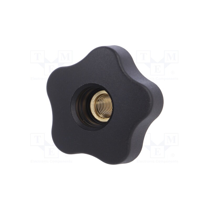 1 pcs x ELESA+GANTER - VCT.50 FP-M10 - Knob, Ø: 50mm, Int.thread: M10, 20mm, H: 32mm, technopolymer PP