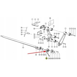 600790 1 right eccentric of the swing arm drive