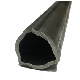 PTO shaft tube, profiled triangle, 36x3, 4mm, 1m