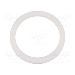 1 pcs x LAPP - 53801095 - Gasket, PTFE, Thk: 3mm, Øint: 37mm, Øout: 43mm, PG29, white