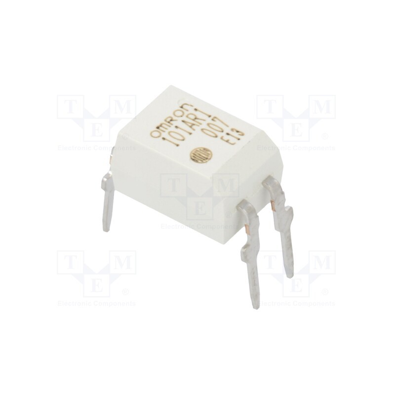 1 pcs x OMRON OCB - G3VM101AR1 - Relay: solid state, SPST-NO, Icntrl: 30mA, 2000mA, max.100VAC, THT