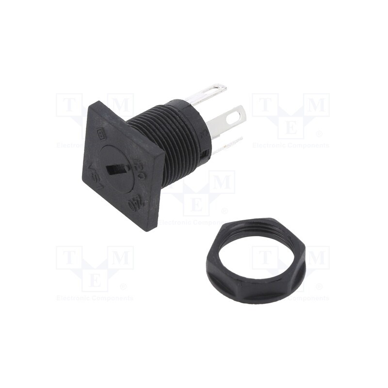 1 pcs x BULGIN - VS0001 - Switch: rotary, Pos: 2, SPDT, 6.3A/120VAC, -20÷85°C, on panel