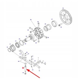 350150200440 gear shift fork pin