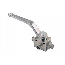 3-way hydraulic ball valve 3 2 m14x1 5 08