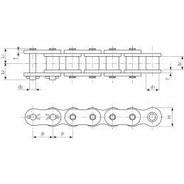 Pologniwo chain asa 60 ht
