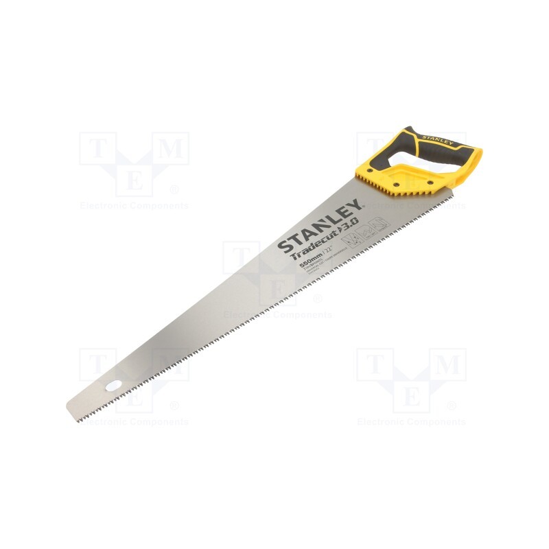 1 pcs x STANLEY - STHT20352-0 - Hacksaw, wood, 7teeth/inch, TRADECUT™, 550mm