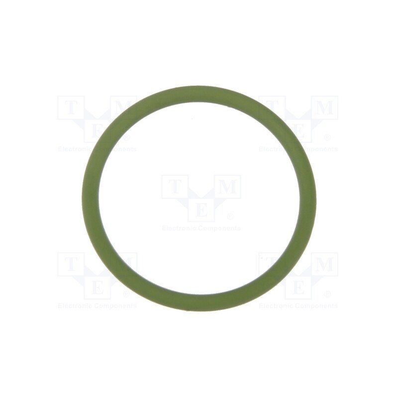 1 pcs x LAPP - 52122001 - O-ring gasket, FKM, Thk: 1.5mm, Øint: 9mm, M12, green, -20÷200°C