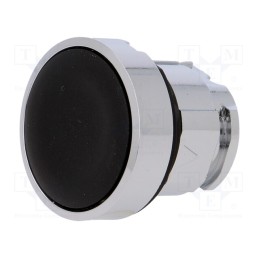 1 pcs x SCHNEIDER ELECTRIC - ZB4BA2TQ - Switch: push-button, 22mm, Stabl.pos: 1, black, none, IP66, flat