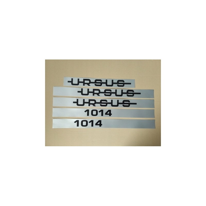 Ursus 1014 hood stickers, set