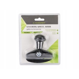 Carmotion foldable steering wheel knob, black
