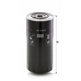 Iveco mann w1170 oil filter 15
