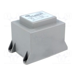 1 pcs x INDEL - TSZZ45/001M/5 - Transformer: encapsulated, 45VA, 230VAC, 6V, 7.5A, PCB, IP00