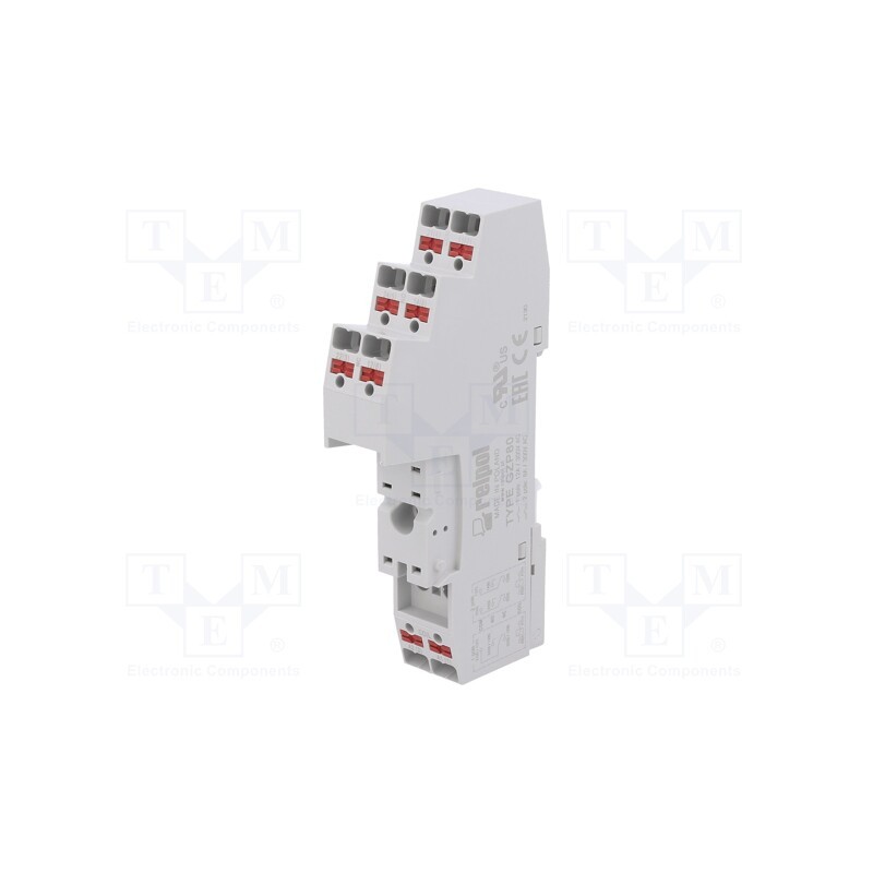 1 pcs x RELPOL - GZP80 - Socket, RM85, spring clamps, Series: PI85, Electr.connect: Push-in