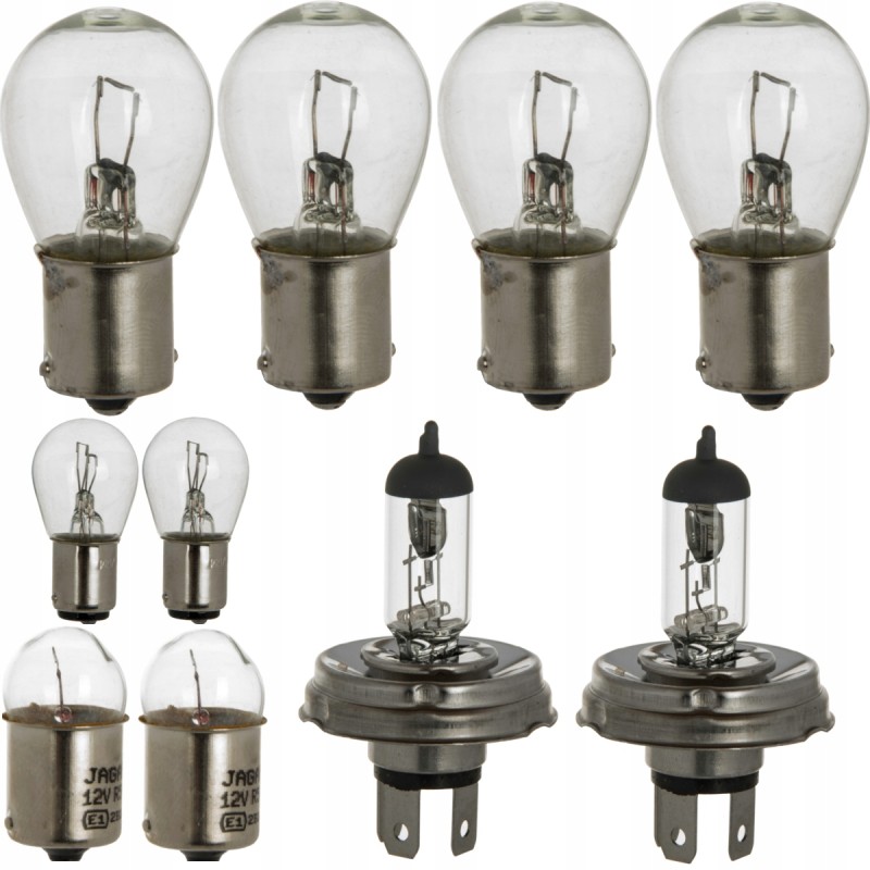 Set of bulbs for lamps h 4 mf3 mf4 255 4512