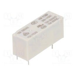 1 pcs x HONGFA RELAY - HF118F/005-1HS5T - Relay: electromagnetic, SPST-NO, Ucoil: 5VDC, 10A, 10A/250VAC, PCB